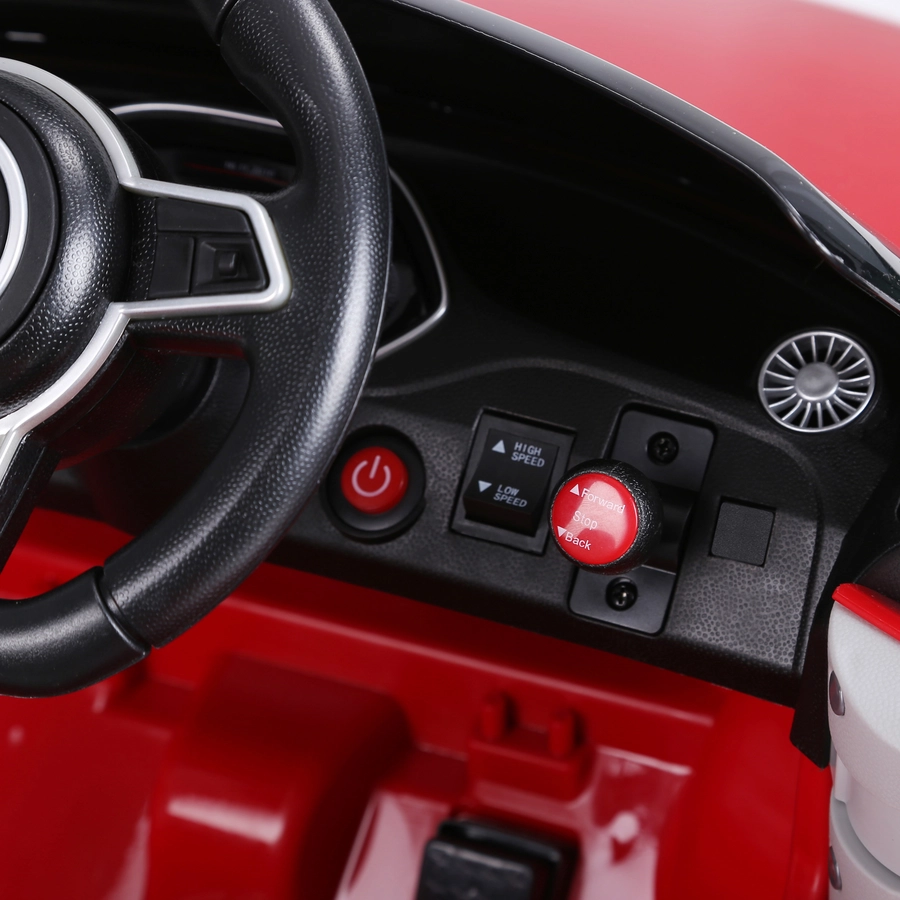 HOMCOM Kinder Elektroauto rot