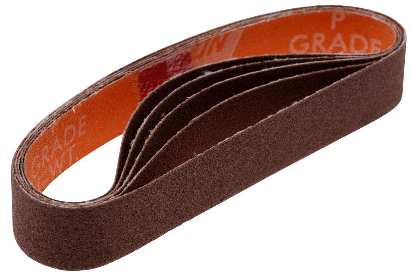 Work Sharp Knife & Tool Sharpener Ken Onion Edition (Mk.1 & Mk.2), Replacement Belt Kit WSSAKO81117, 5-delige slijpbandenset, P120 grit