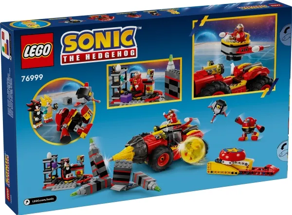 LEGO Sonic 76999 Super Sonic mod Egg Drillster