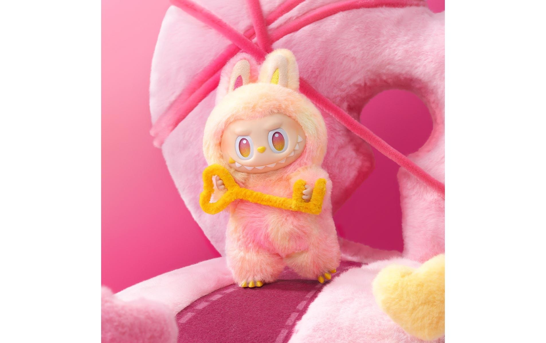 Plüschfigur »Pop Mart Plüsch-Anhänger Labubu «Big Into Energy» Blind Box Display«