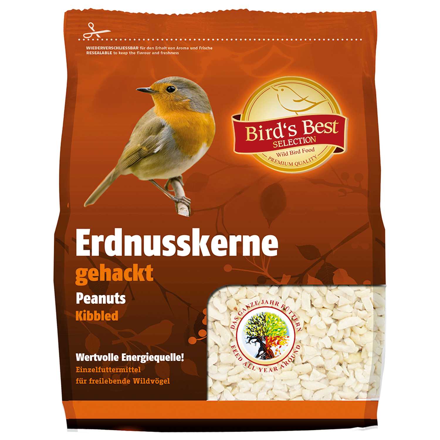 Erdnusskerne gehackt