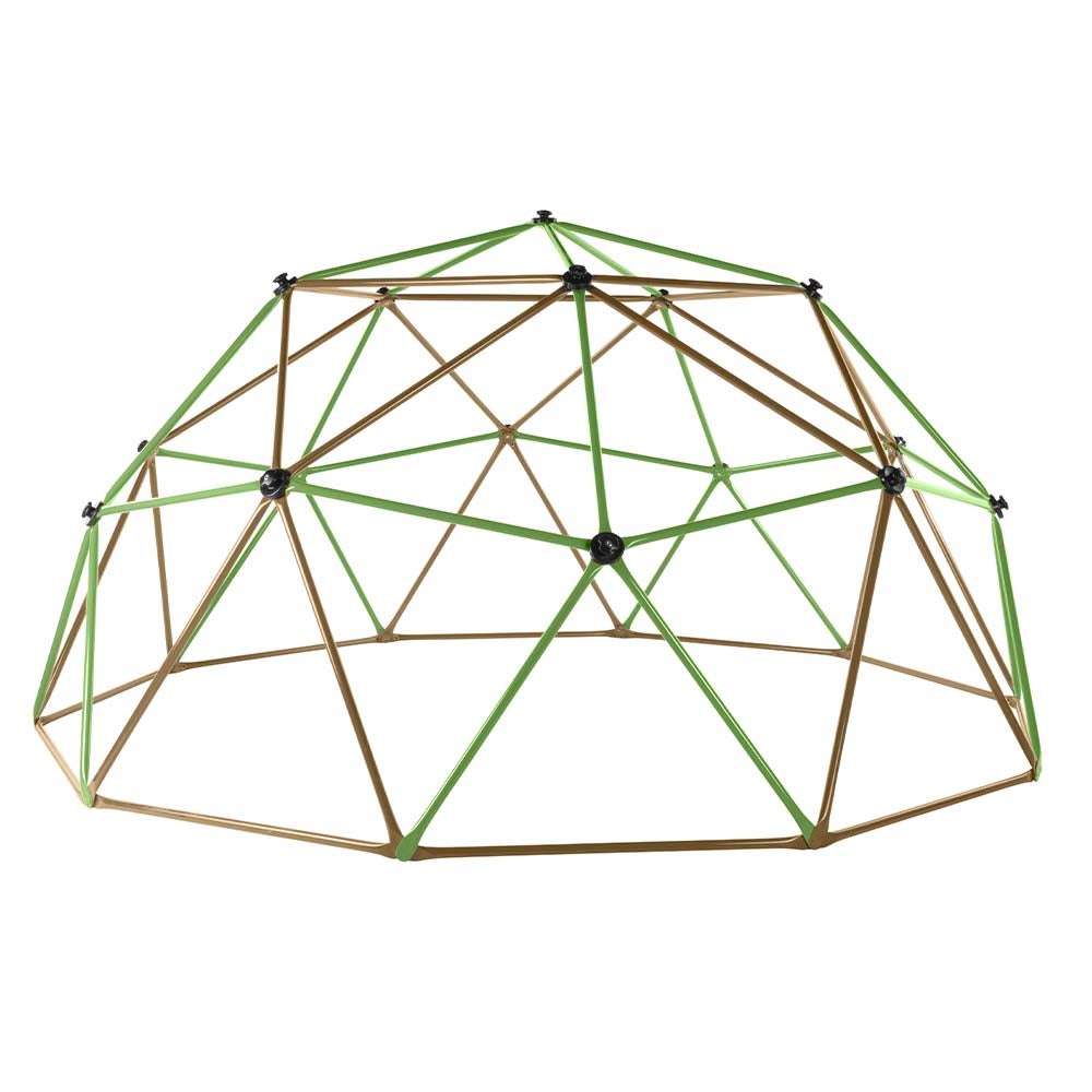 Home Deluxe - MATTI Klimrek incl. Schommel en Tent - Kleur: Groen/Brons - ⌀ 305 cm - Draagvermogen tot 340 kg | Klimtoren, Rekstok, Kinderspeelgoed