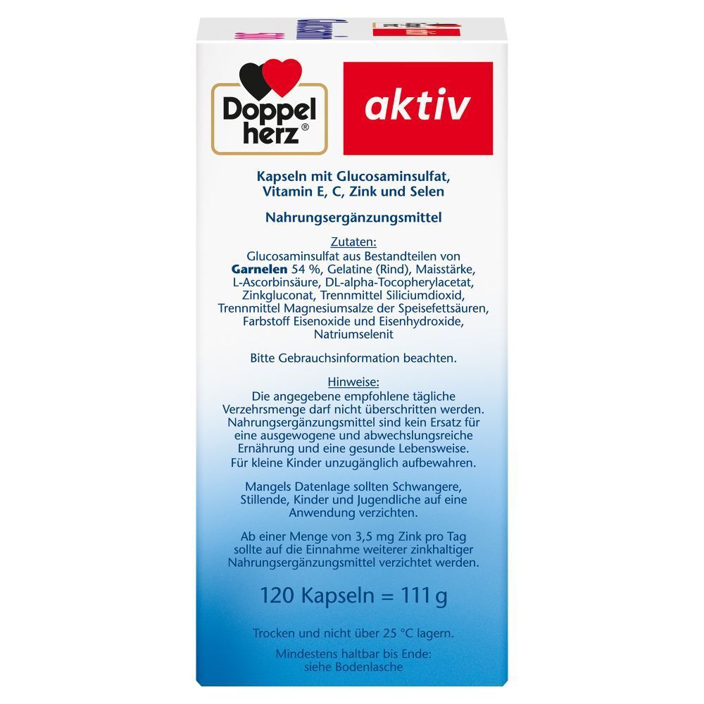 Doppelherz® aktiv Glucosamin 500 Kapseln