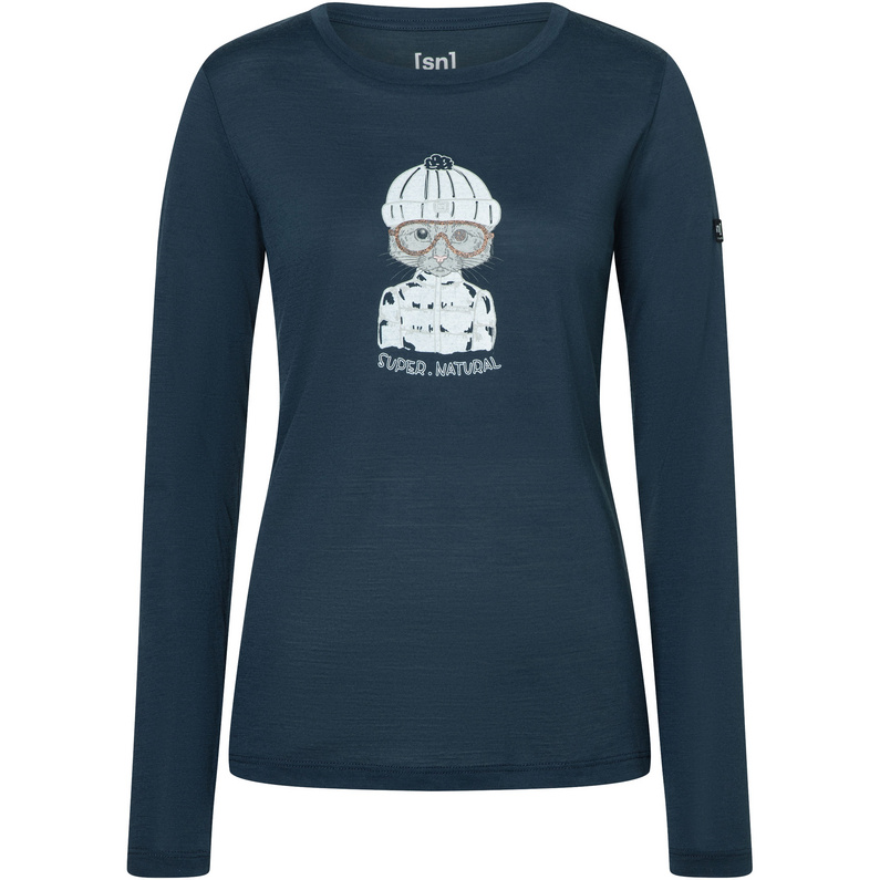 Super.Natural Damen Snow Cat Longsleeve