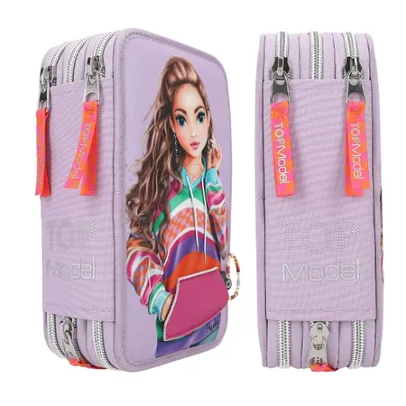 Depesche TOPModel 3-FachFedertasche mit appliziertem Smartphone JOY
