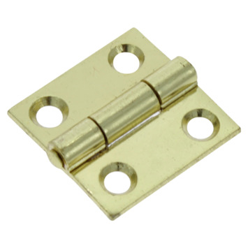 HANDSON Scharnier 25x25 mm vermessingd - 2 stuks