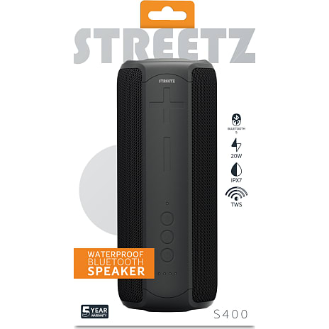 STREEZT S400 bluetooth højttaler - sort