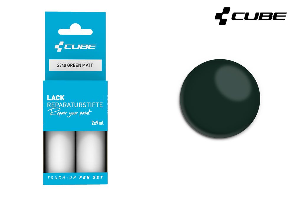 Cube Lackreparaturstift Set GREEN matt kaufen | Bike-Discount