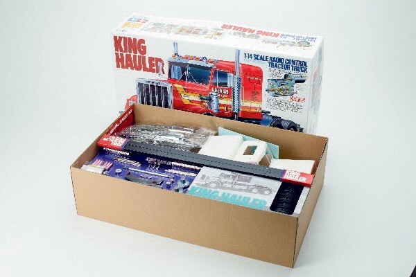 Tamiya - Rc King Hauler Truck Fjernstyret Lastbil Byggesæt - 1:14 - 56301