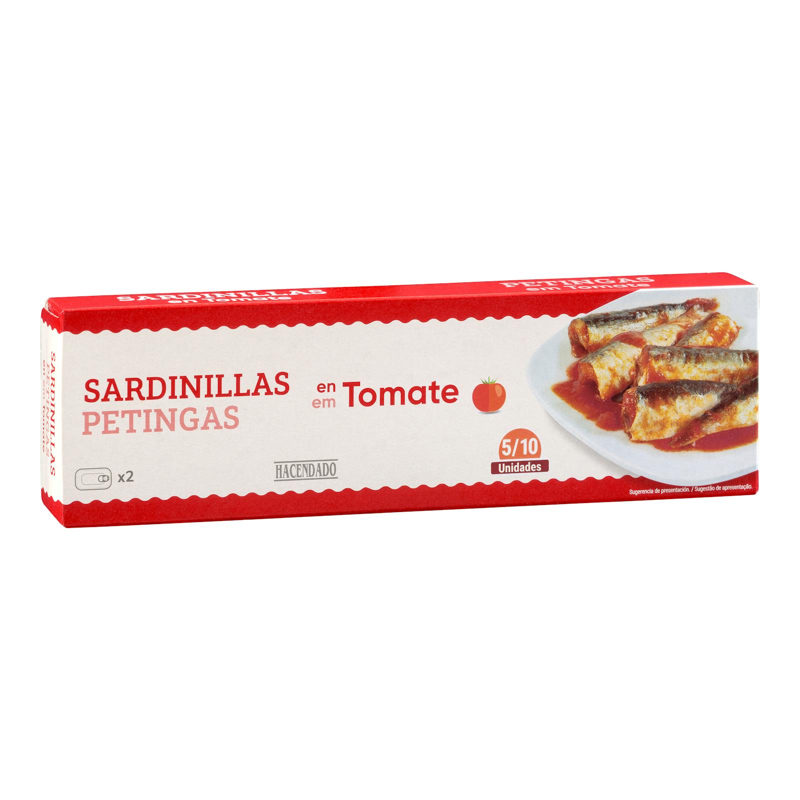 Sardines à la sauce tomate Hacendado