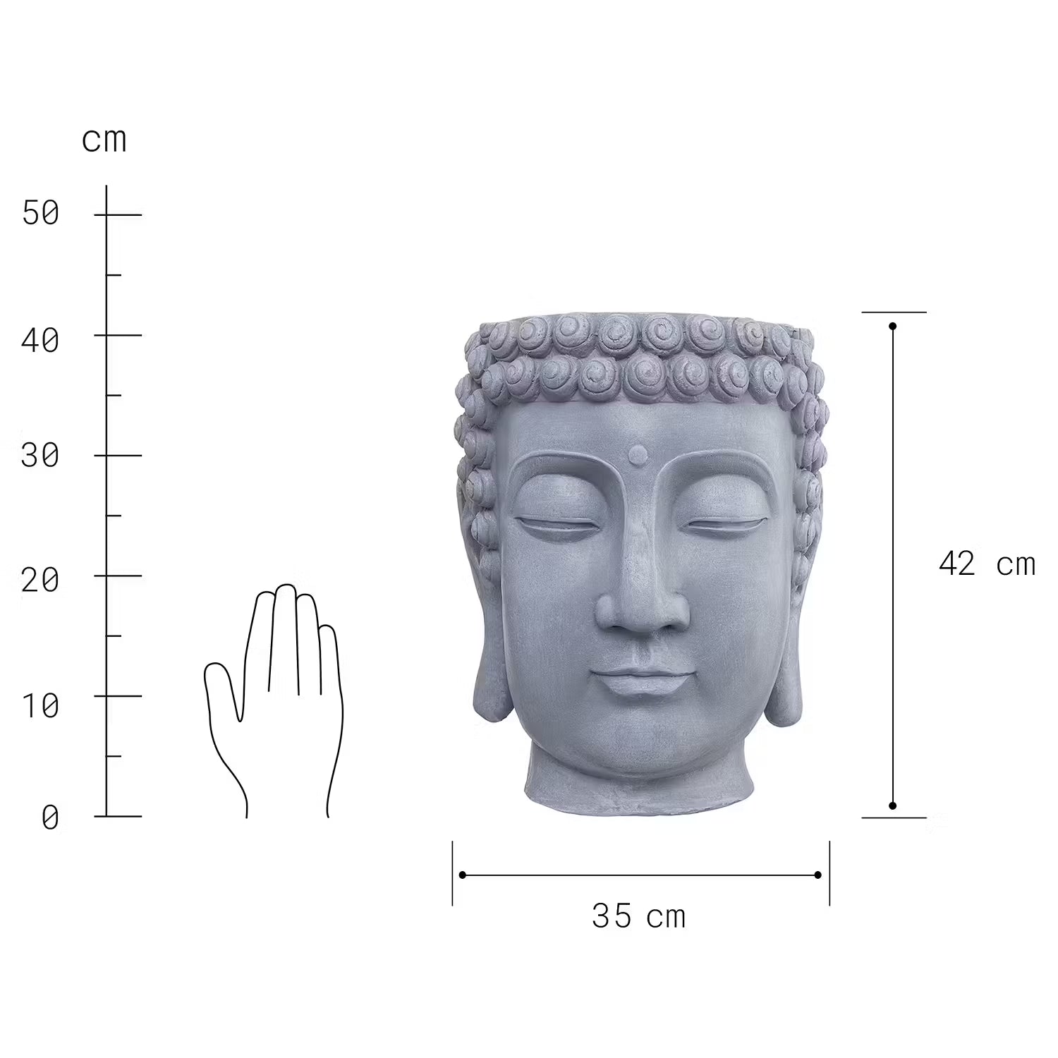 BUDDHA Blumentopf
