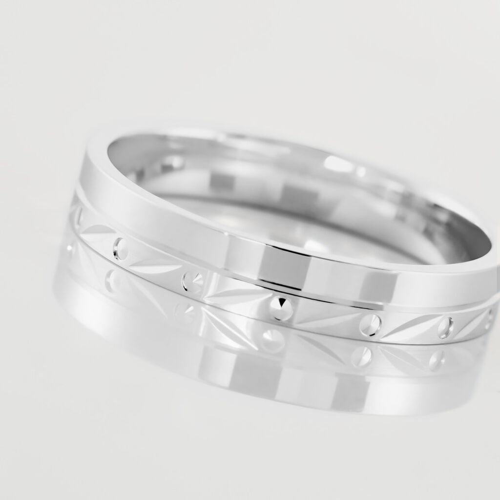 Alliance Helios Ruban Plat Or Blanc