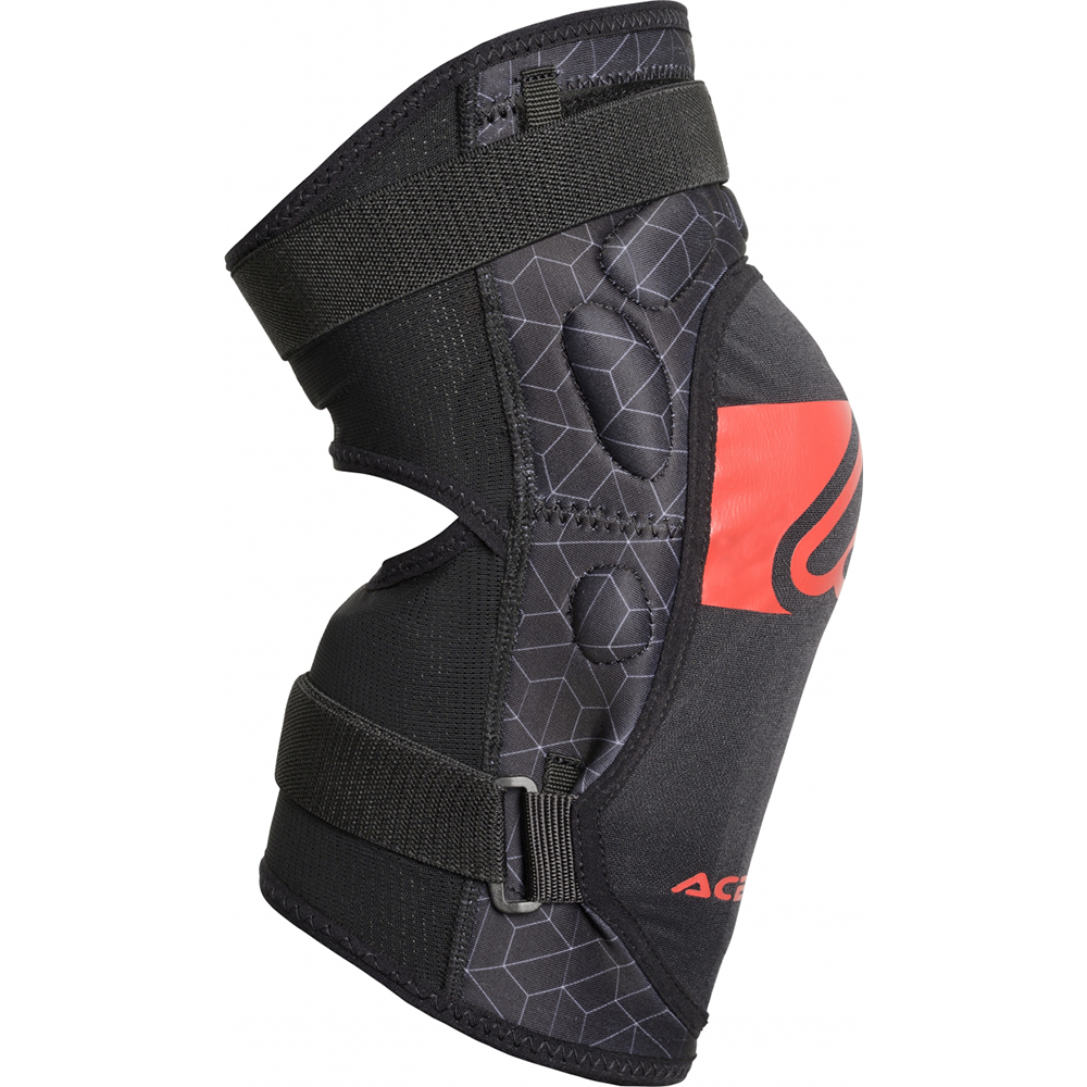 Acerbis - Genouillères enfant Soft Kid Noir / Rouge