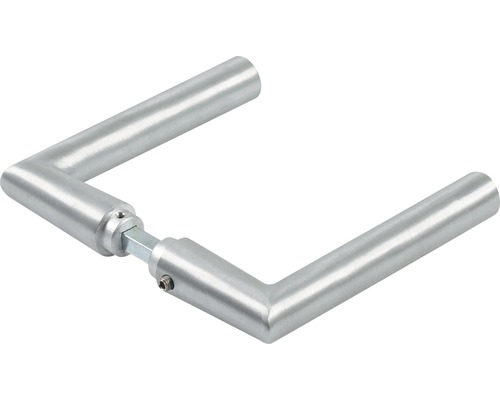 Pertura glasdeurbeslag Office Soner UV aluminium geanodiseerd zilver DIN links