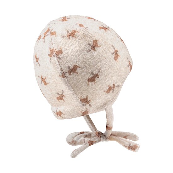 Bonnet beanie imprimé rennes   de               Sterntaler