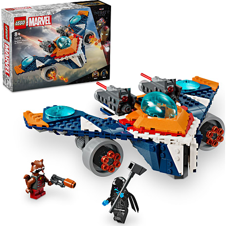 LEGO Marvel Rockets Warbird mod Ronan 76278