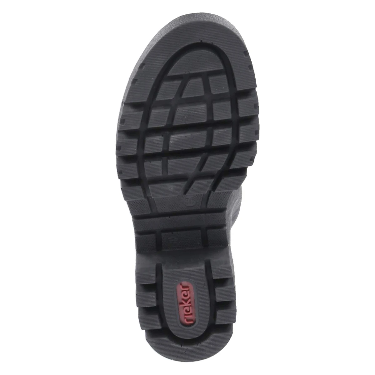 RiekerSchnürboots - schwarz