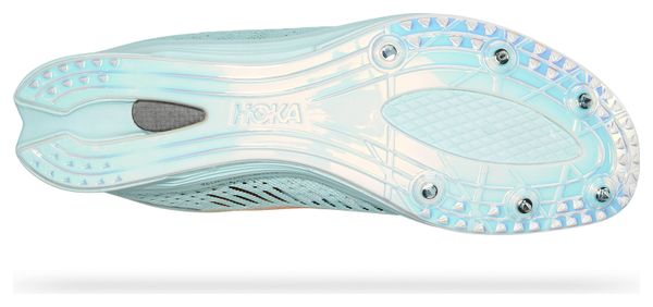 Chaussures d'Athlétisme Hoka Cielo X MD Bleu/Rouge Unisexe