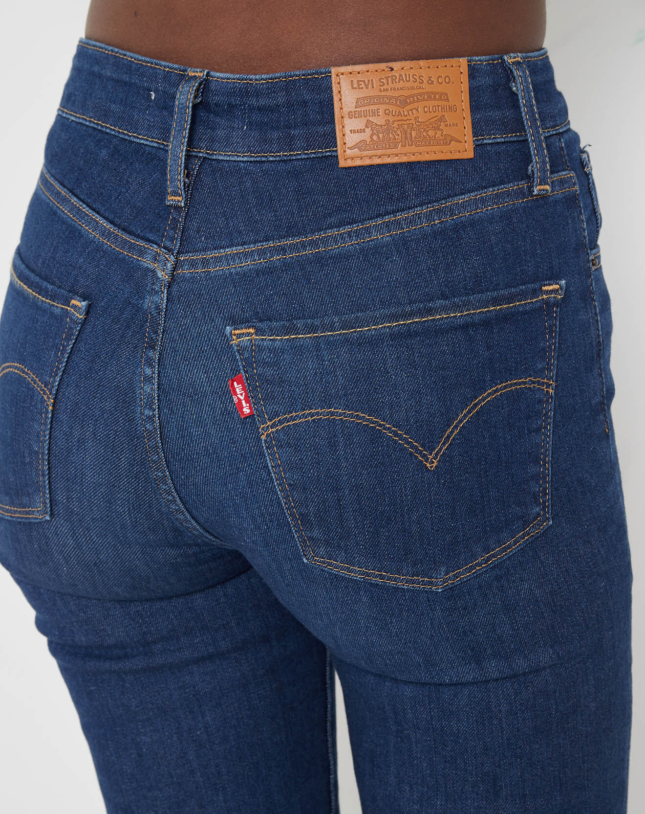 Levi's® Jean 721 Hi Rise Skinny bleu