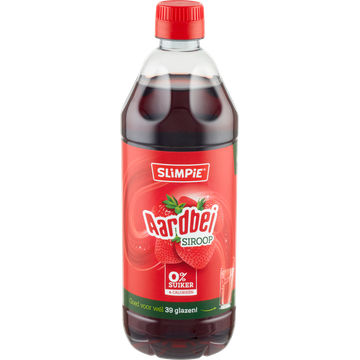 Slimpie Aardbei Siroop 650 ml