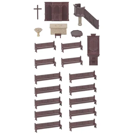 Faller 180346 - Kirchenausstattungs-Set