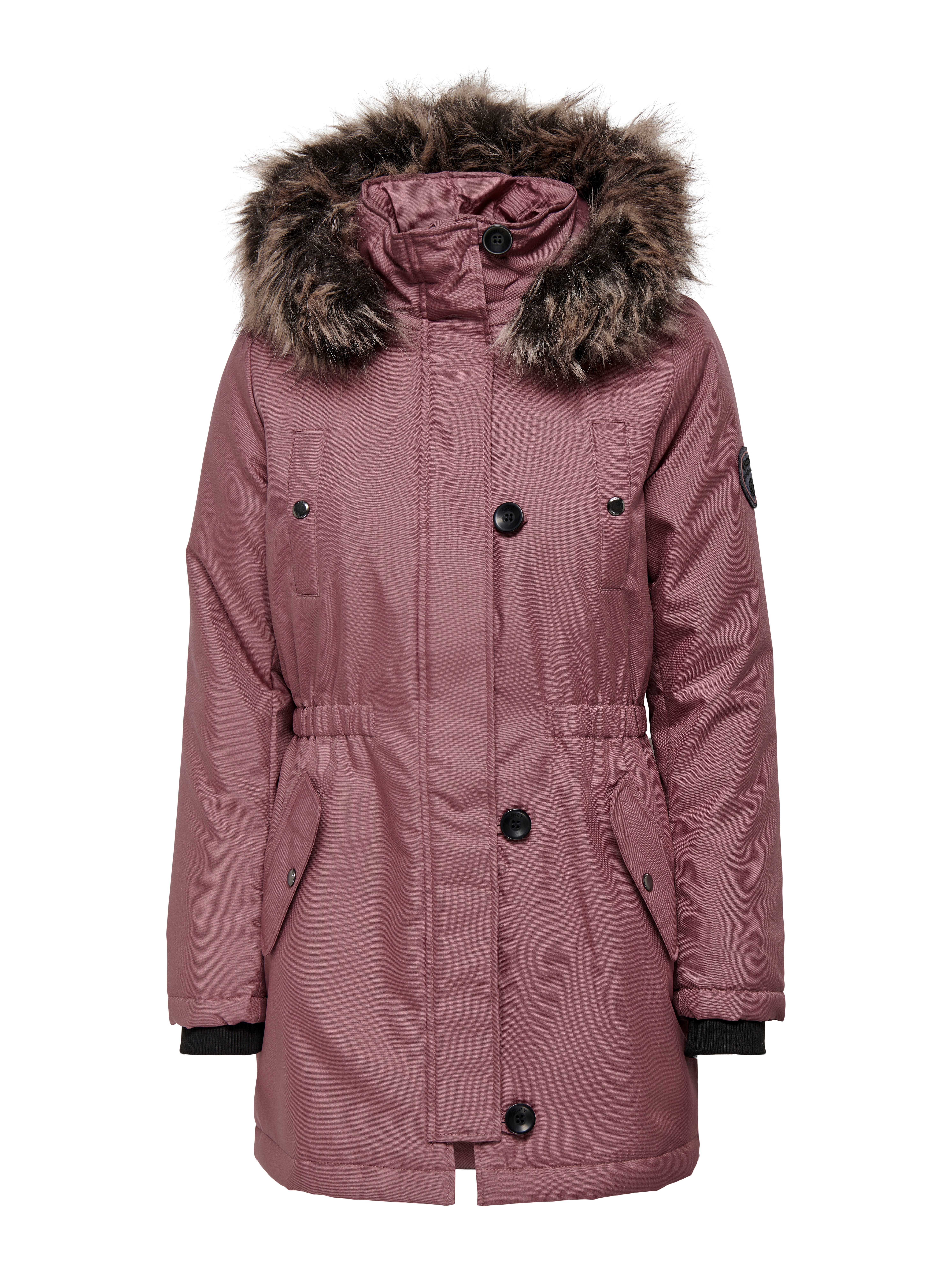 ONLIRIS Langer Parka Rose Brown