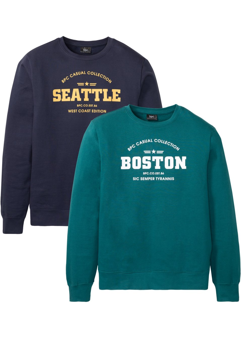 Lot de 2 sweats