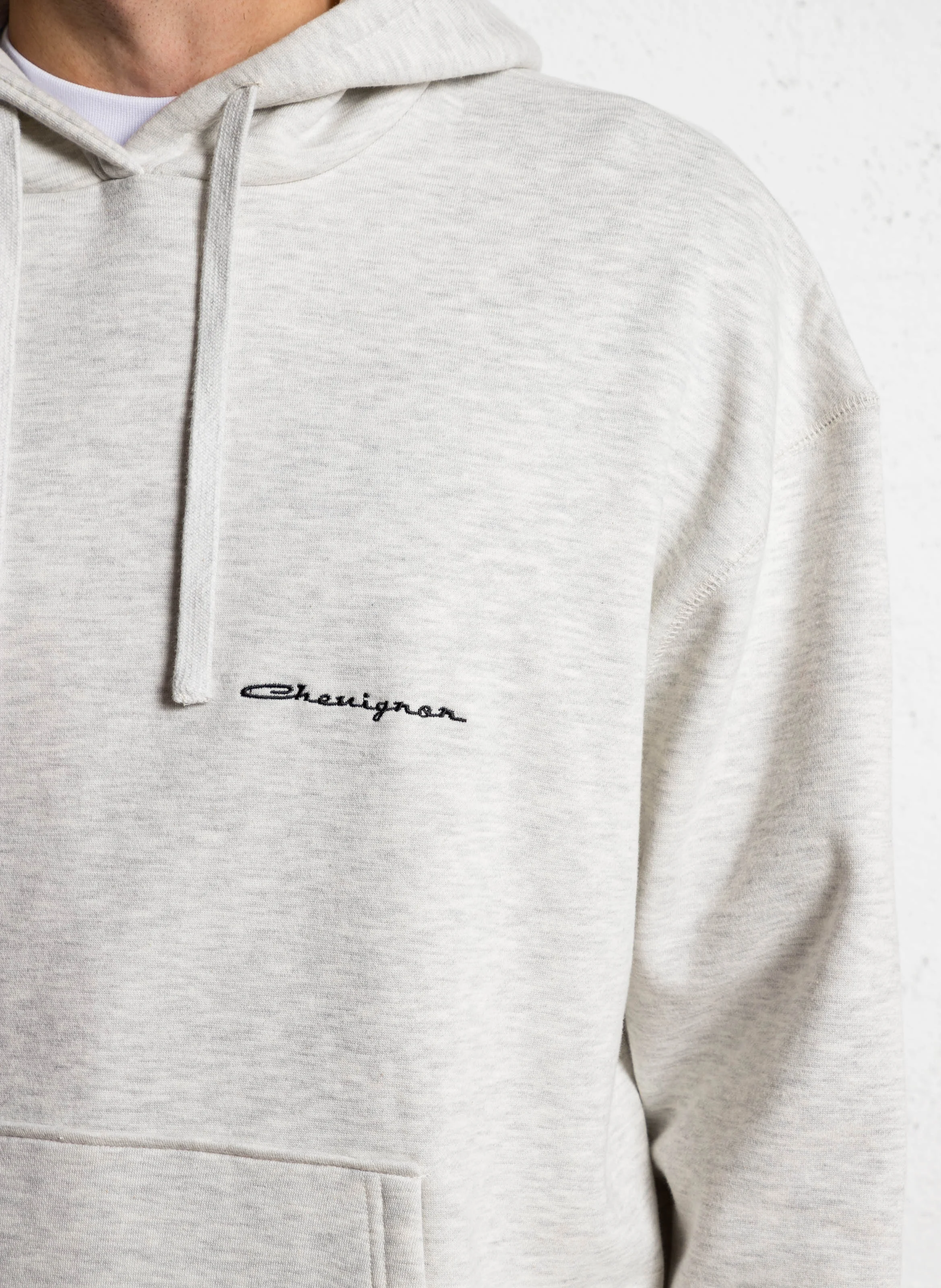 CITY - Sweat oversize en coton mélangé | Gris