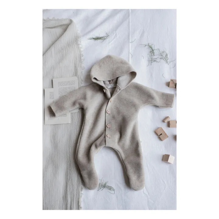 1+ in the family Combinaison Capuche Bambou Beate | Beige