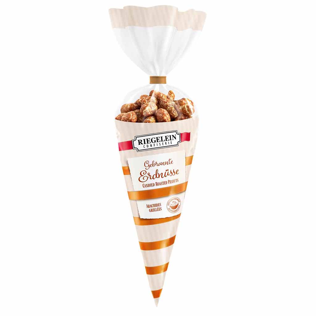 Riegelein gebrannte Erdnüsse dragiert 175g MHD:9.8.25