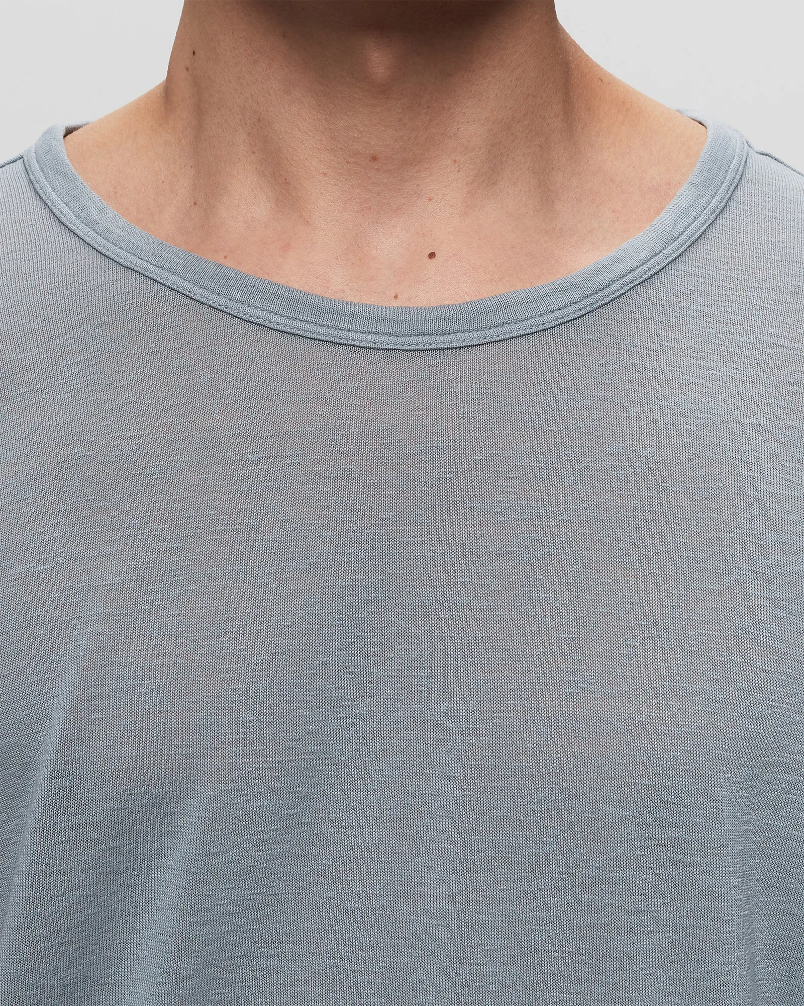 Officine Générale SS TEE GMT DYE TENCEL LINEN TEE SHIRT