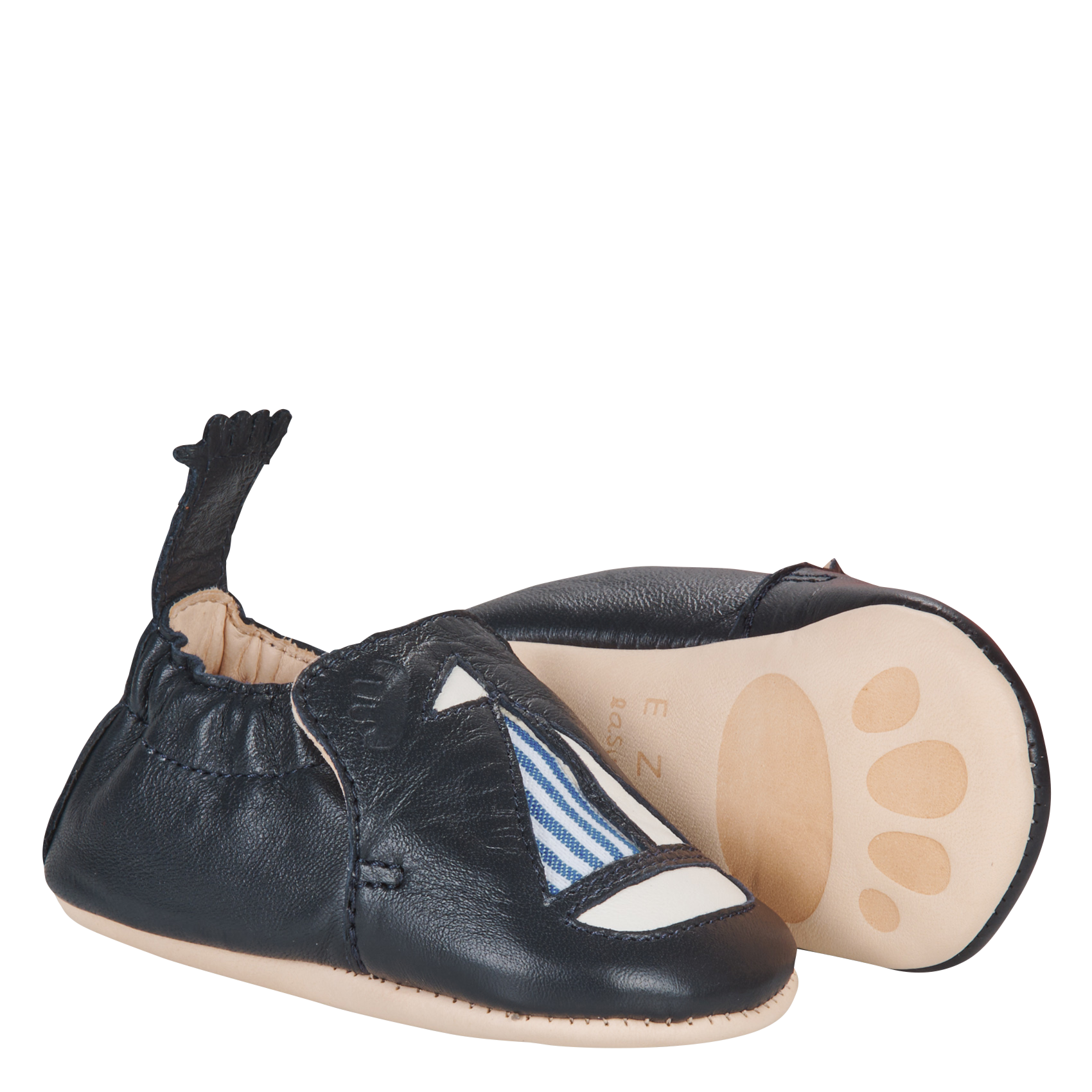 MY BLUMOO BATEAU - Chaussons en cuir | Bleu