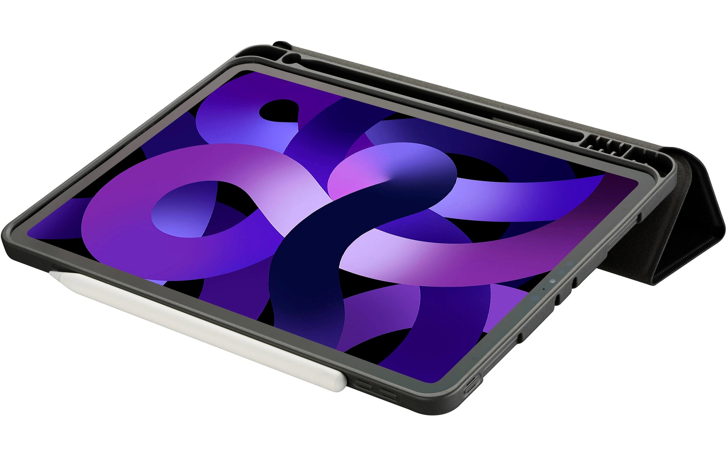 Tablet Book Cover Folio Case SchwarzTablet-Hülle mit Standfunktion für Apple iPad Air (2022)