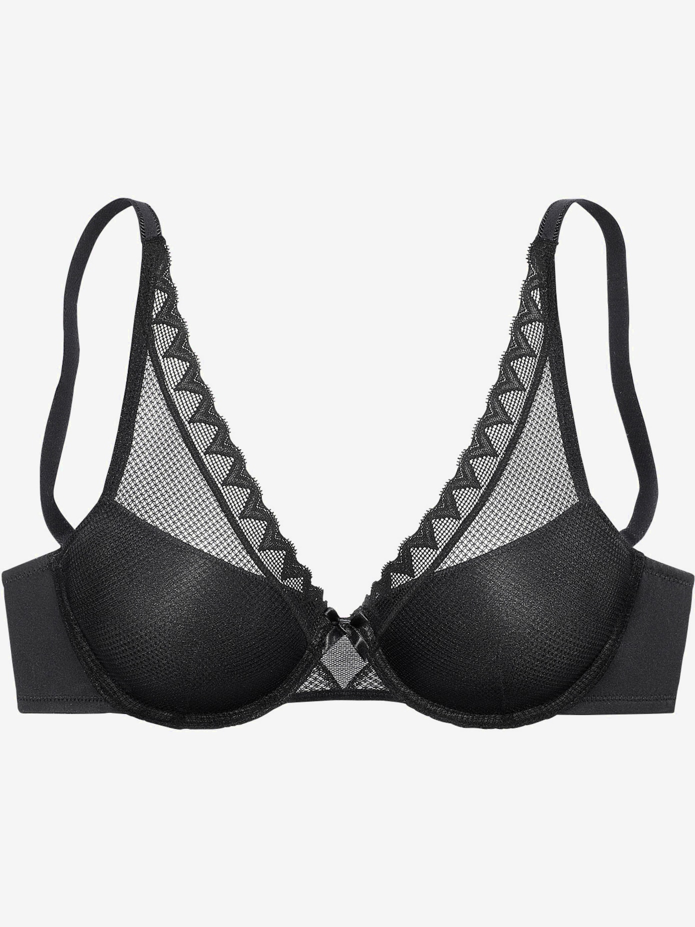 Soutien-gorge coques soutien-gorge high apex tendance avec dentelle graphique jusqu'aux bretelles