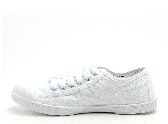 Le temps des cerises basses femme ltc basic 02 blanc
