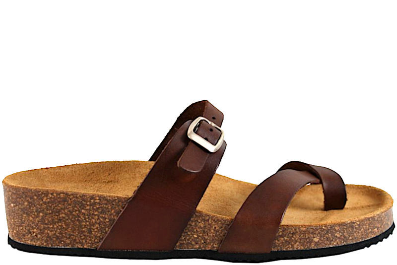 BELLA MODA SLENTERS I COGNAC GLAT SKIND