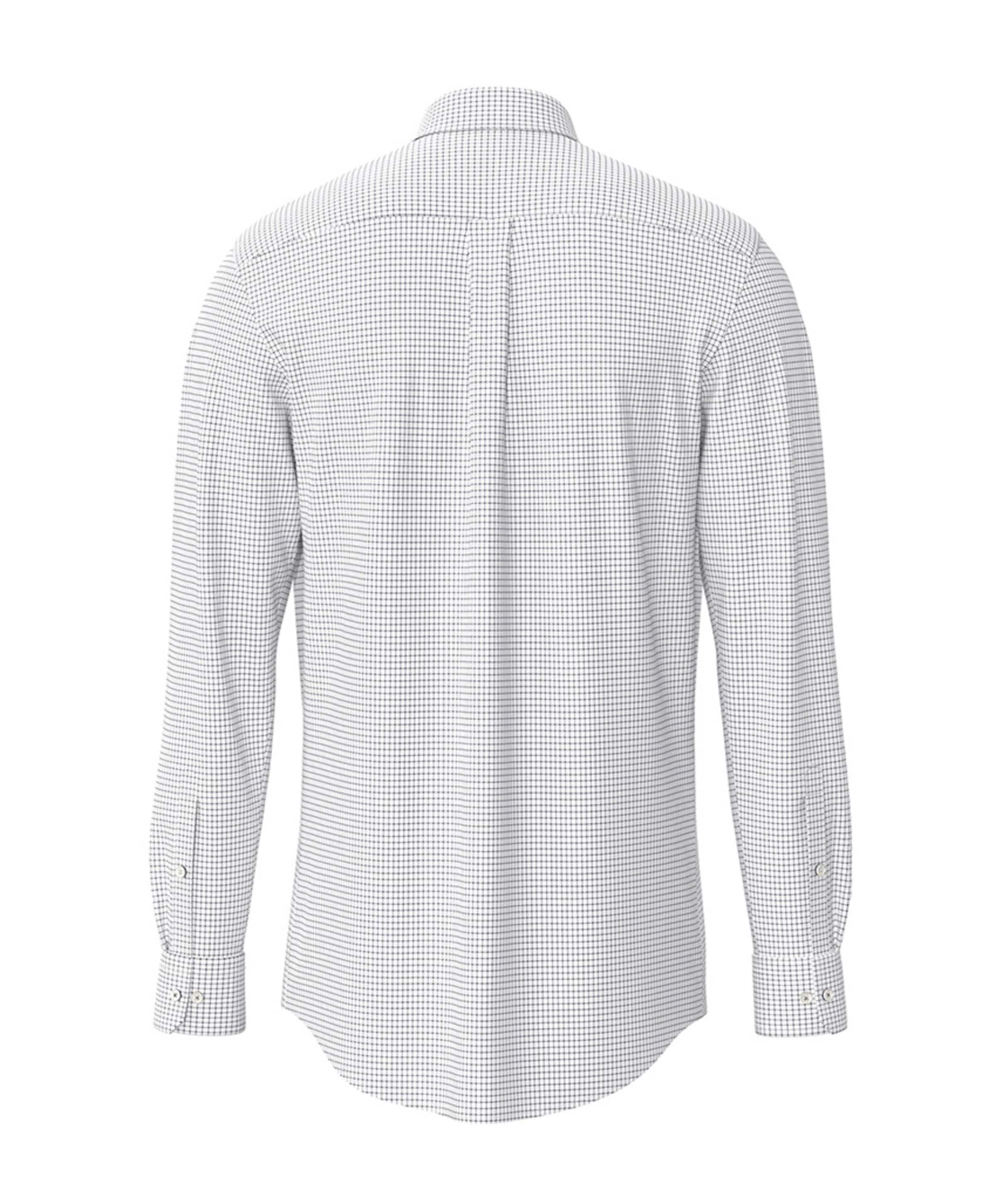 Fynch-Hatton Heren overhemd lange mouw blauw