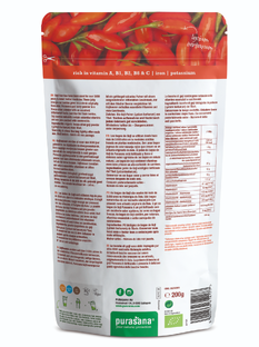 Purasana Vegan Goji Berry Powder 200GR