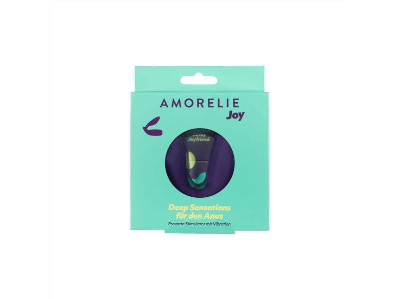 Amorelie Prostatavibrator «Melt» Violett Hochwertiges Sextoy zur intensiven Prostatastimulation