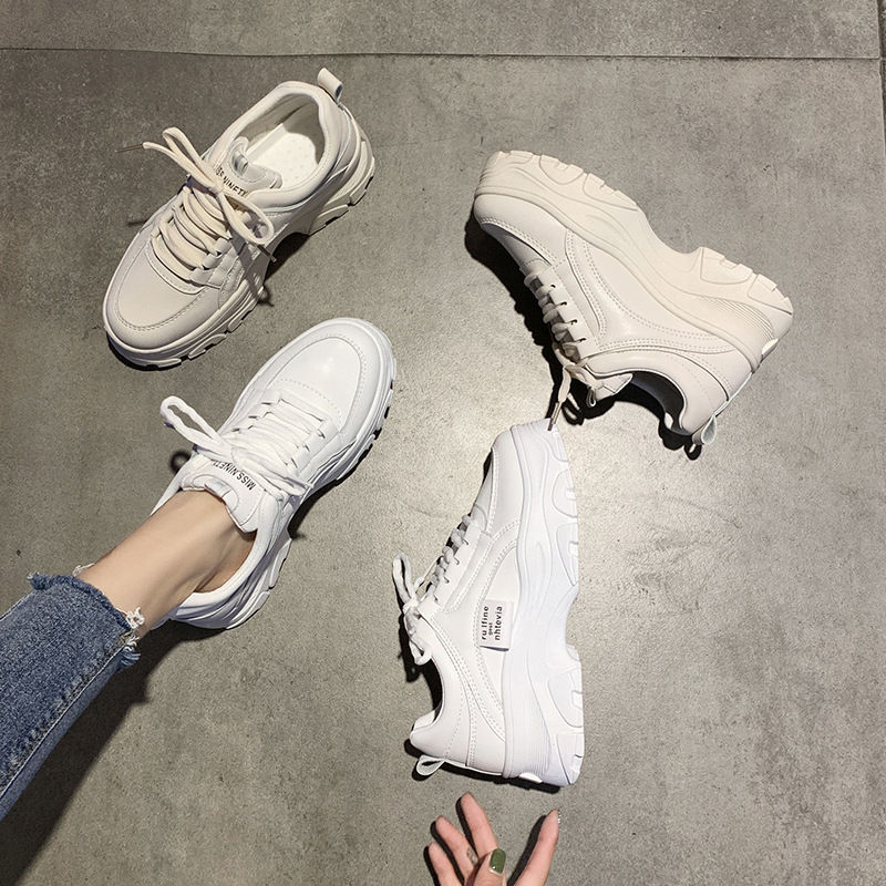 Sleeko - Platformsneakers van imitatieleer