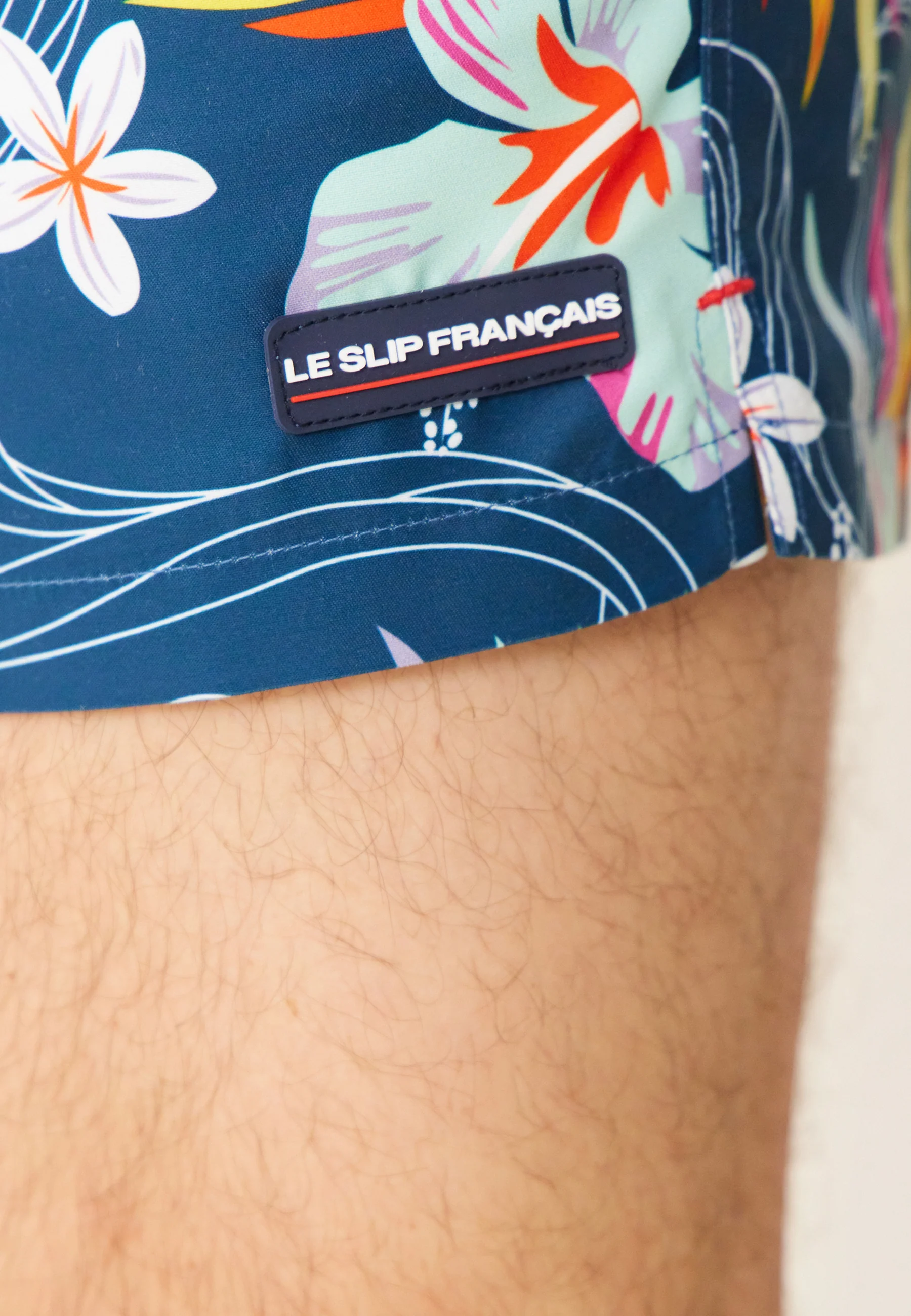 Short de bain court-Liamone Fleurs