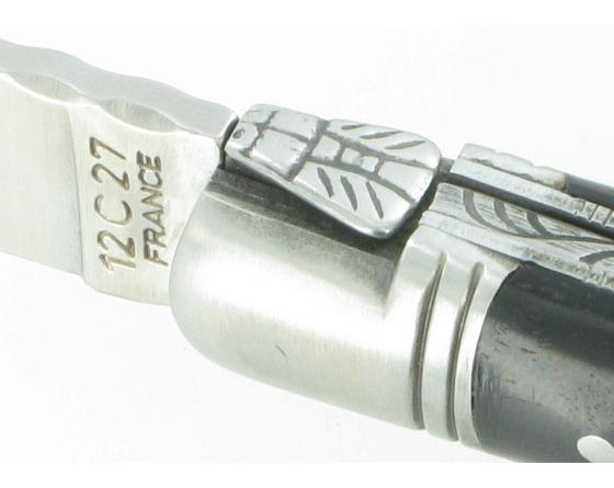 Laguiole Ebène Couteau de poche Laguiole par Chazeau Honoré