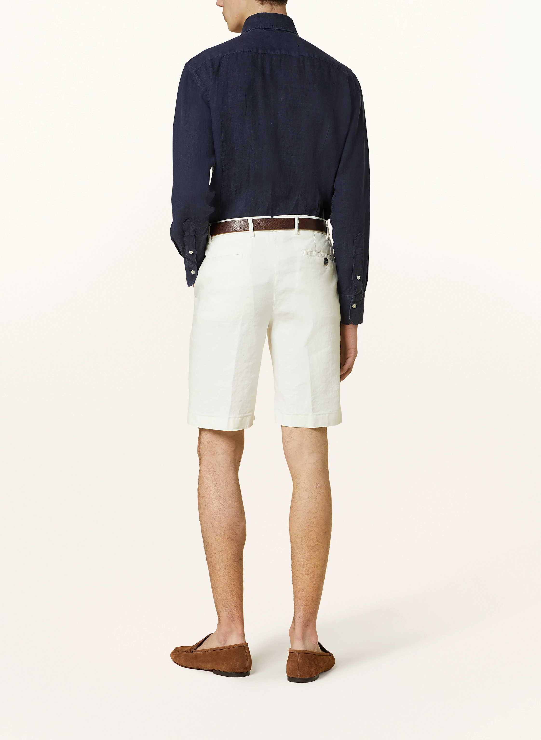 BERWICH Shorts mit Leinen