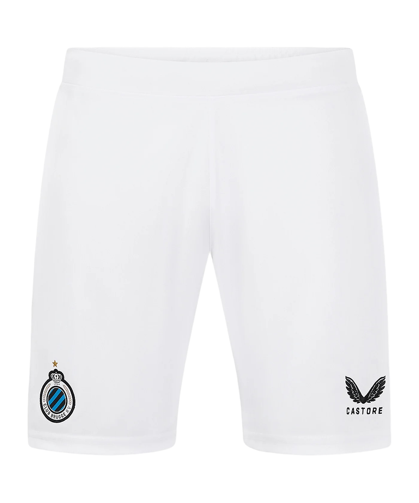 Castore FC Brügge Short Away 2024/2025 Kids Weiss F001