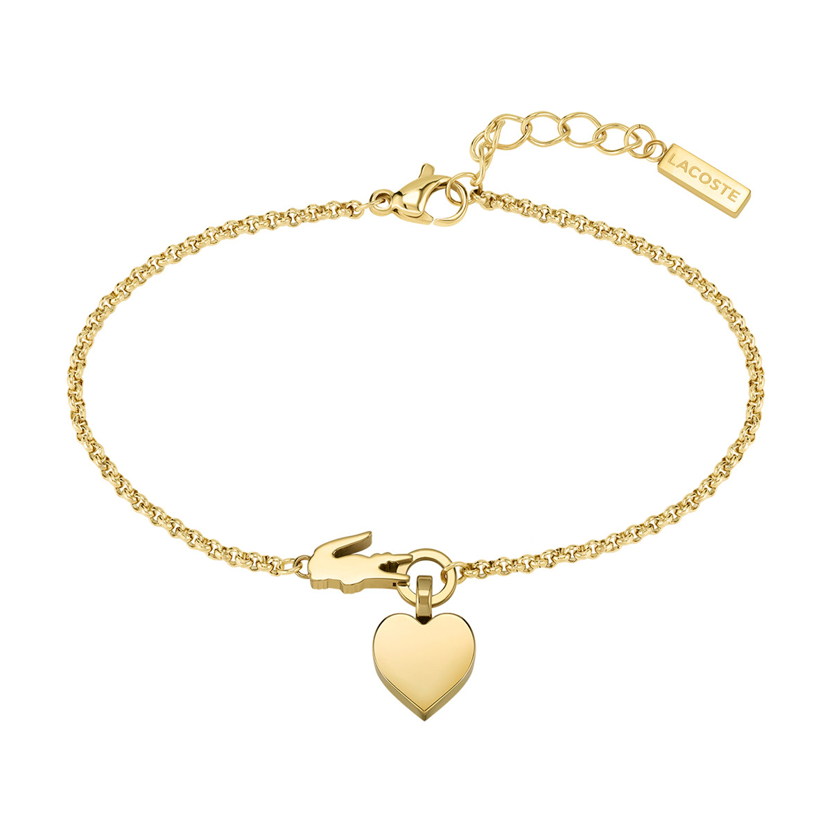 Bracelet LACOSTE acier doré