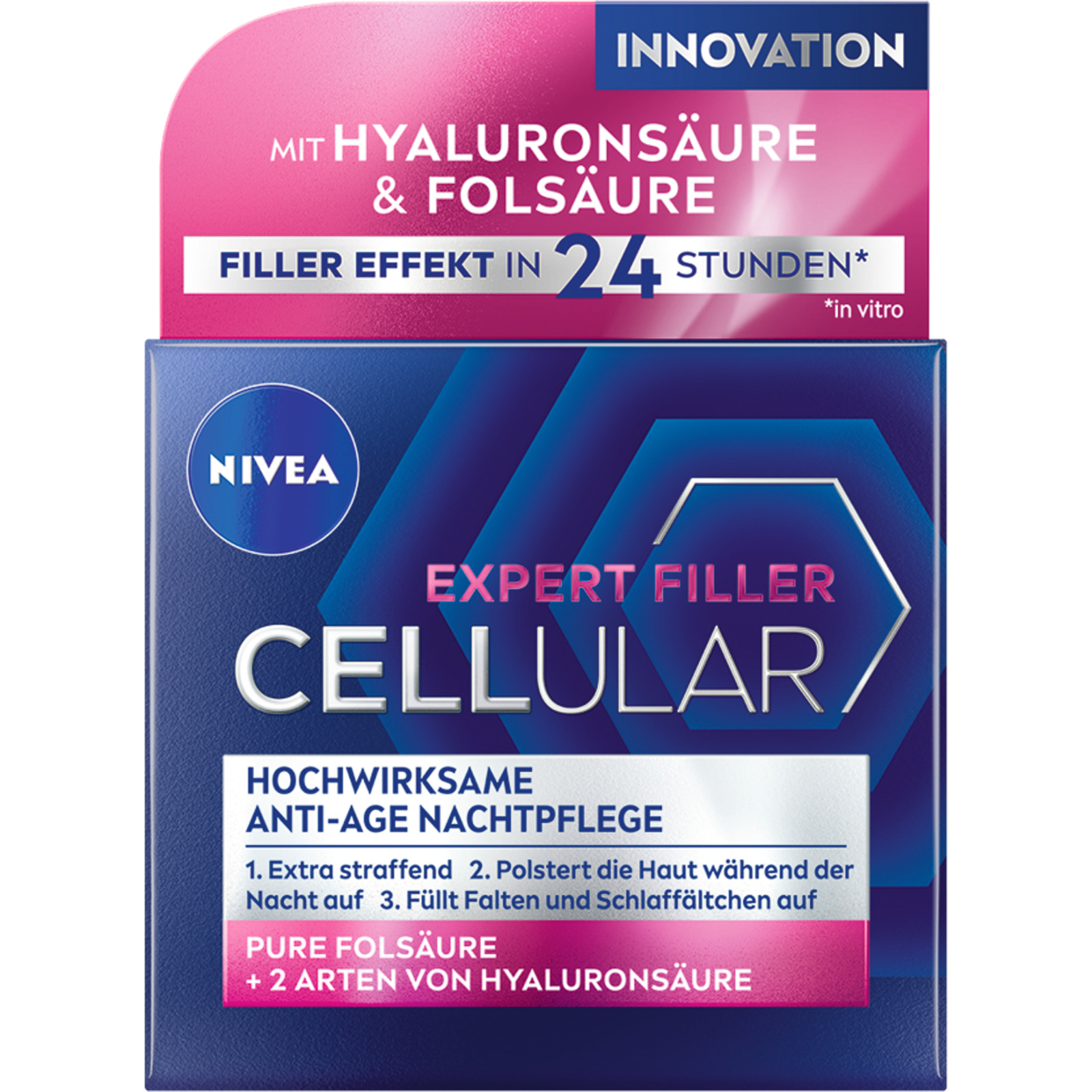 Nivea Cellular Expert Lift Anti-Age Nachtpflege 50 ml