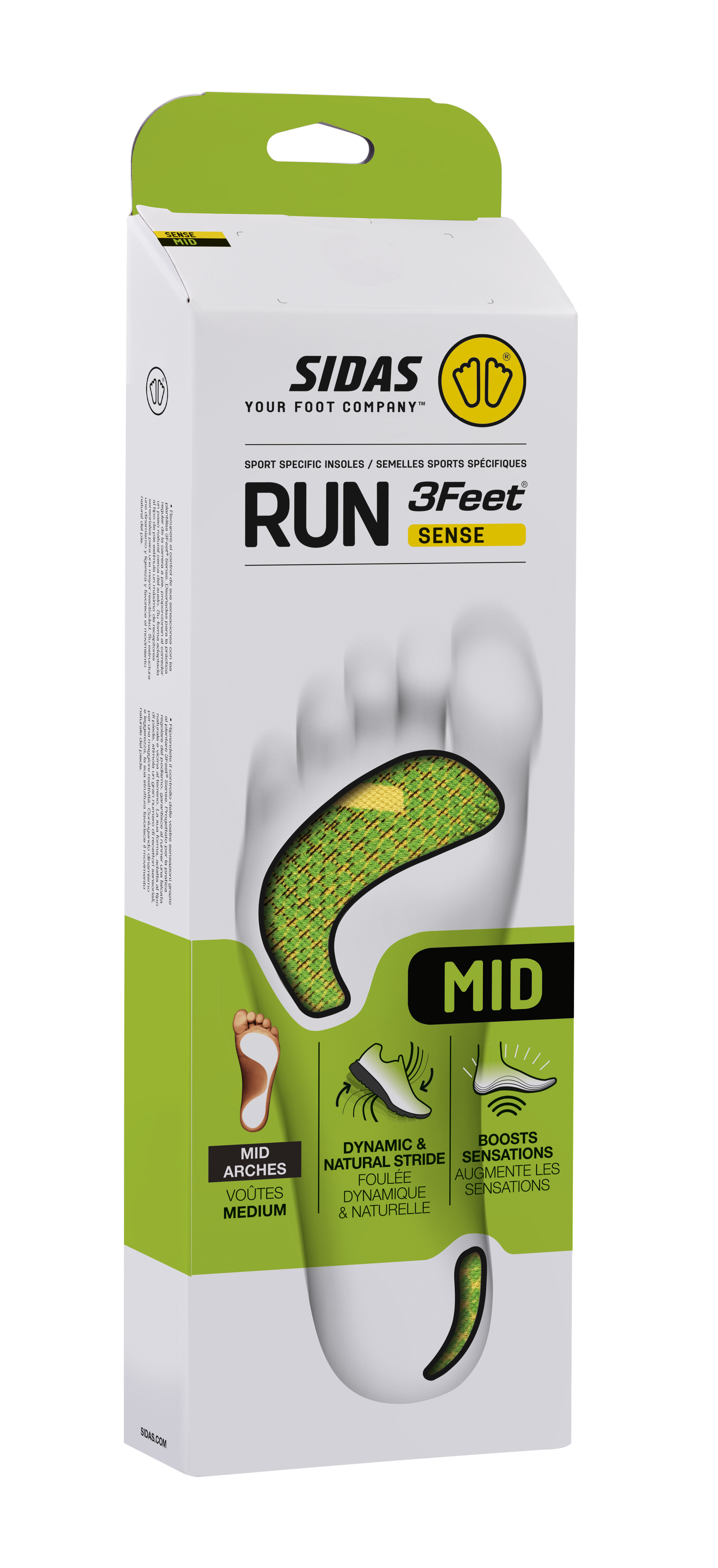 3 Feet Run Sense Mid