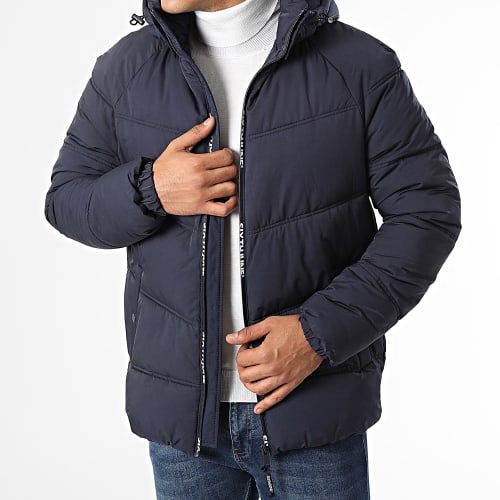 Doudoune Capuche M22237MOW Bleu Marine