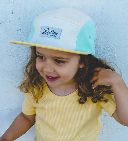 Lil' Boo Copenhagen Kasket - Blåck Summer 5 - Peach/Yellow/White