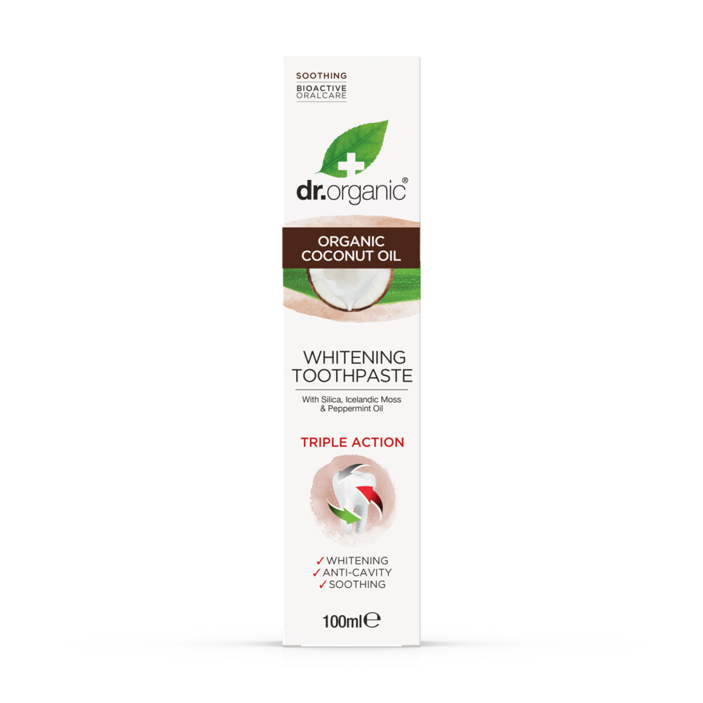 Dr. Organic Virgin Cocosolie Tandpasta100 ml